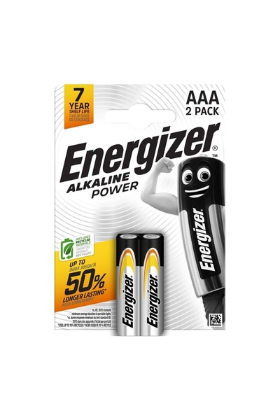 OEM Set 2 baterii, AAA, LR03, 1.5V, Energizer Alkaline