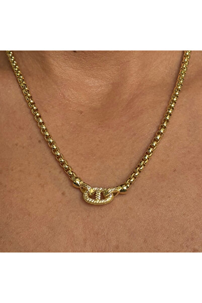AlfaCollection Vip Plated Güverse Chain Necklace
