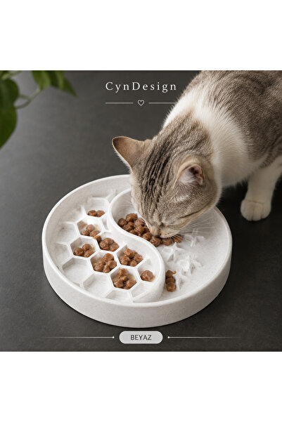 Kedi Yavaş Yeme Mama Kabı