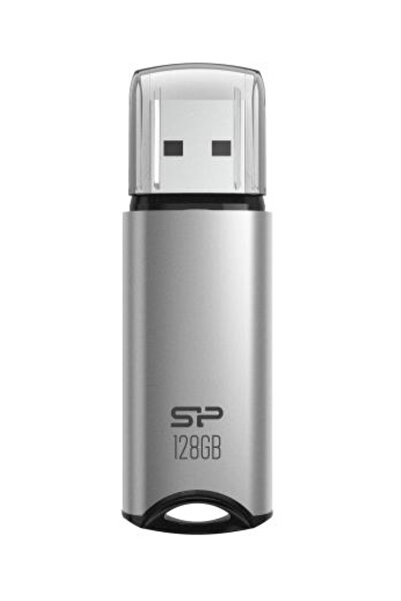 Silicon Power USB Flash Drive Marvel M02, 128GB, USB 3.2, γκρι