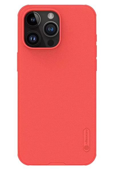 Nillkin θήκη Super Frosted Shield Pro για iPhone 15 Pro Max, κόκκινη