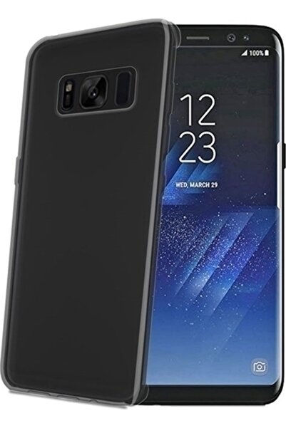 Celly Ημιδιάφανη Θήκη Σιλικόνης Samsung Galaxy S8 Plus - Black