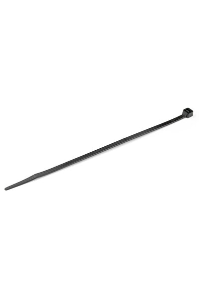 POWERTECH δεματικά καλωδίων TIES-058, 350x4.8mm, μαύρα, 100τμχ
