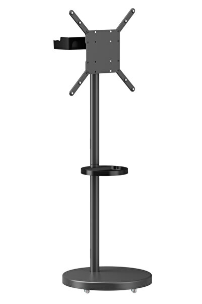 Brateck βάση τηλεόρασης δαπέδου FS38-44TWE, 32-65", έως 50kg, με 2x ράφια...