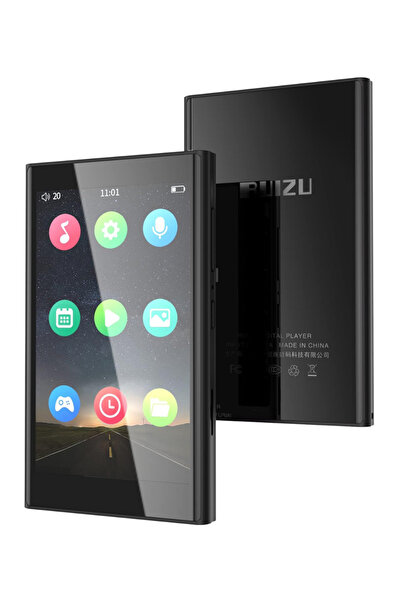 Ruizu MP3 player H10 με οθόνη αφής 3.8", 16GB, Bluetooth, μαύρο