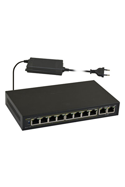 Pulsar PoE Ethernet Switch S108-90W, 10 θύρες 10/100Mb/s