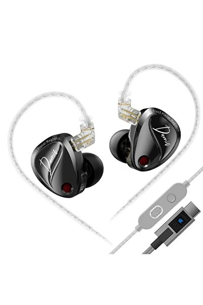 KZ Duonic Oyuncu Planar Manyetik + Dinamik Hibrit Hi-Fi IEM Kulak İçi Kulaklı...