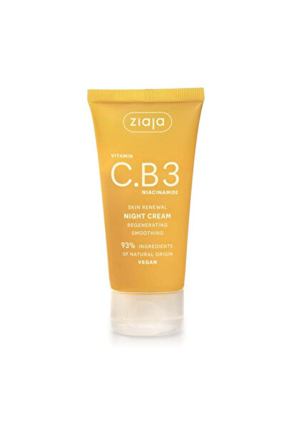 Ziaja Crema de Noapte - Vitamin C. B3 Niacinamide Skin Renewal Night Cream, 5...