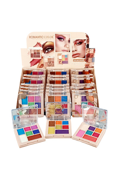 ROMANTIC COLOR Soft & Smooth Eyeshadow ROMANTIC COLOR-7 colors