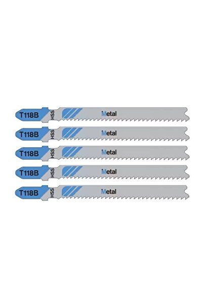 OEM Σετ 5 λεπίδων άνω-κάτω T118B - μεταλλικό, για σέγα, 2.5-6 χιλιοστά