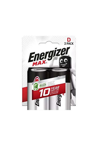 OEM Set 2 baterii, D, LR20, 1.5V, Energizer Max