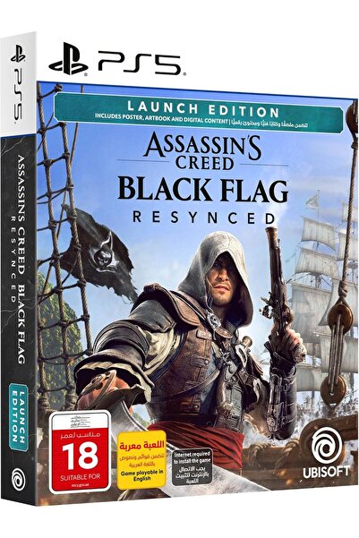 Ubisoft Assassin’s Creed Black Flag Resynced PS5 Game – PlayStation 5 Open Wo...