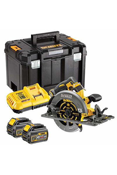 Dewalt DCS579T2 Δισκοπρίονο με Σύστημα Αναρρόφησης 54V Solo