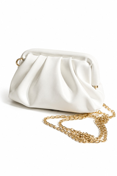 Rivina Laguna Women's Burs Chain Strap Lined Hand & Shoulder Bag with Closure