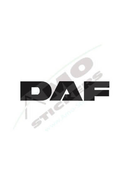 Amo-Stickers DAF 25см Черен