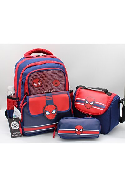 Bevitton Set de 3 ghiozdane pentru școala primară Rucsac pentru băieți 491 Bl...