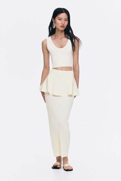 H&M Layered knitted skirt