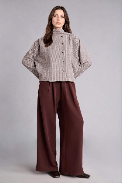 DeFacto Regular Fit Linen Trousers H8910Ax26Au