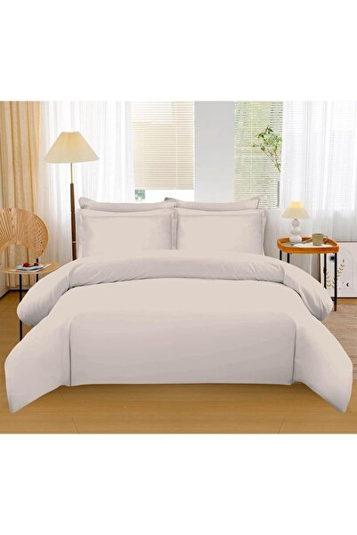 amali 6 piece Polycotton Bed Sheet Queen Size (160x200+35) cm with Duvet Cove...