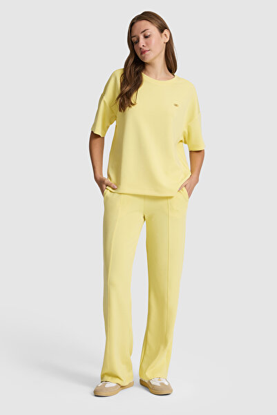 U.S. Polo Assn. Women's Light Yellow Sweatpants 50321602-Vr004