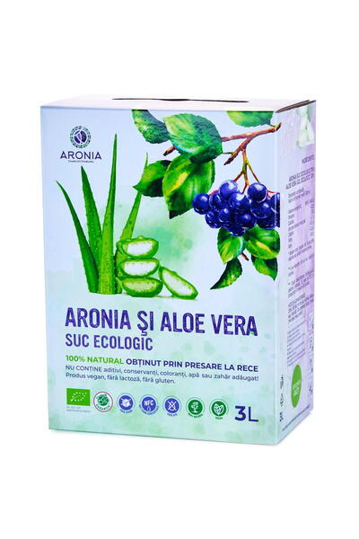 Aronia Charlottenburg Suc de Aronia si Aloe Vera /Bio 3L