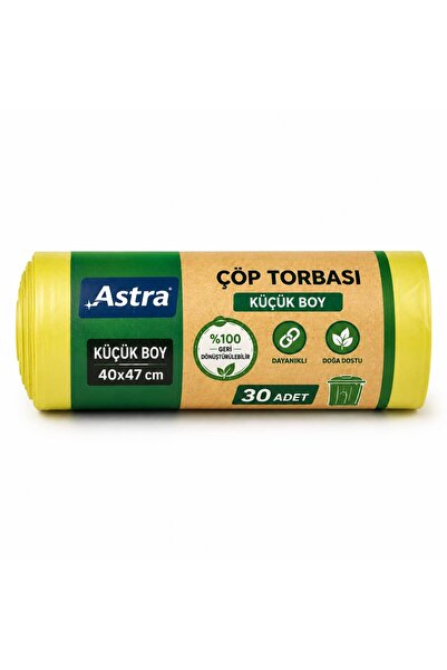Universal Astra 40*47 Küçük Boy Çöp Poşeti 30Lu Paket