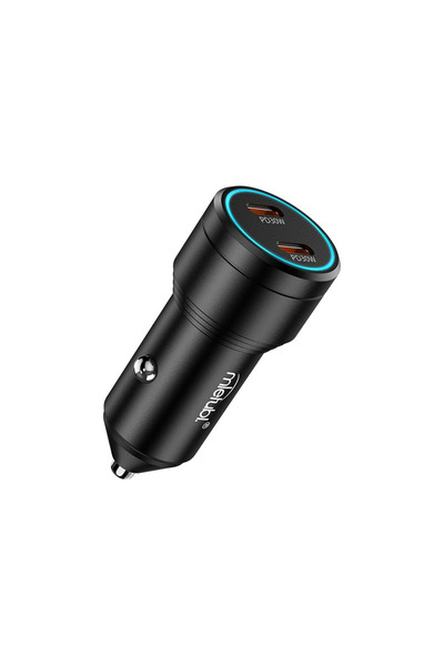 mletubl Incarcator auto rapid 2.4A 2x Type C