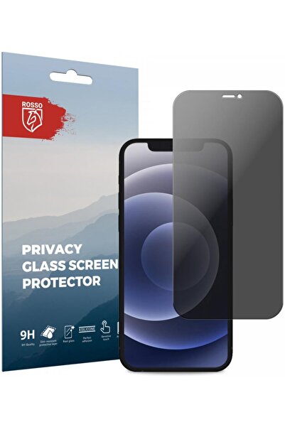 ROSSO Tempered Glass iPhone 12 mini Privacy Αντιχαρακτικό Γυαλί Προστασίας Απ...