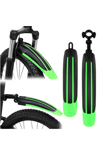 Gearox Set apărători noroi bicicletă MTB, Verde
