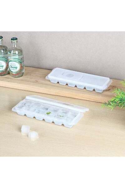 Danube Home Danube Essential 2-Piece Ice Maker Set - 12-Cell Food Storage Sol...