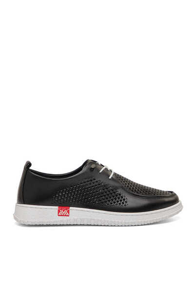 Tergan Siyah Hakiki Deri Kadın Sneaker - K26I1AY68442-A23
