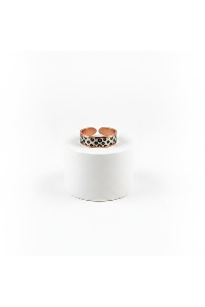 Erol Bakır New Series 684 Bijouterie Ring 100% Hand Made Copper