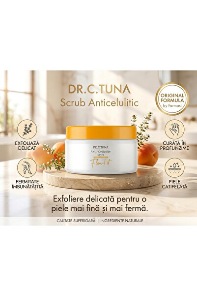 Farmasi Scrub Anticelulitic Dr. C. Tuna – Exfoliere delicată pentru o piele m...