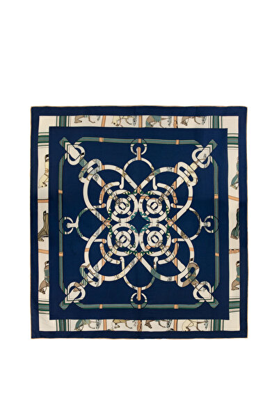 CASHMERE AND SİLK MAWLANA Modal Silk Square Shawl