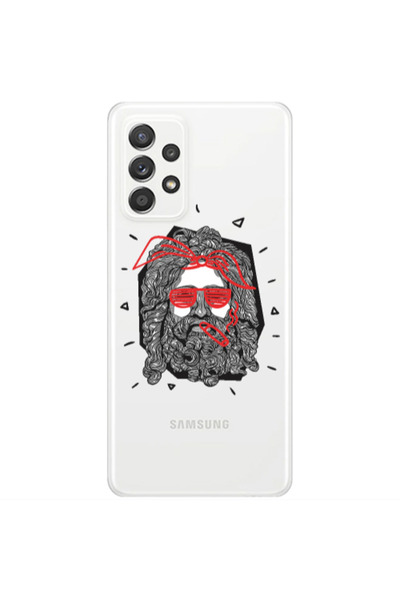 Other Samsung A33 Cool glasses Transparent Silicone TPU Θήκη
