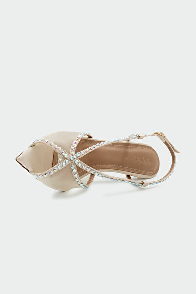 LAMİNTA Pantofi cu toc pentru femei Pidola Stone Detailed Mesh - TEN