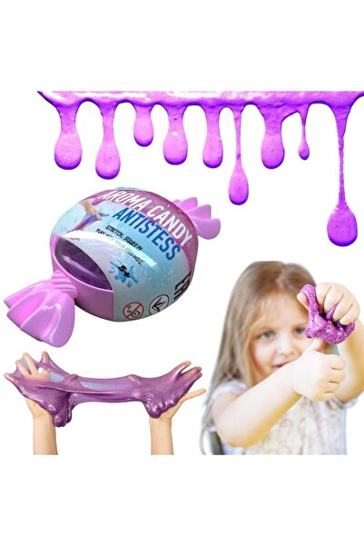 Lovin Slime Glutek în formă de bomboană 40g – mix de culori, antistres