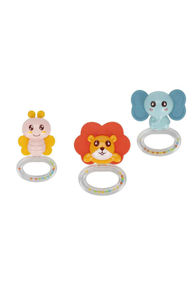 Sunman Boxed 3-Piece Rattle Set |   0 Months+ |   Sensory and Motor Development