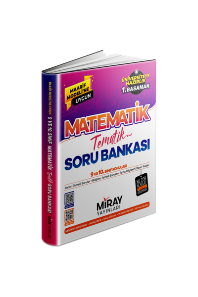 Miray Yayınları Miray Maarif Model TYT Matematik Soru Bankası (Üniversiteye H...