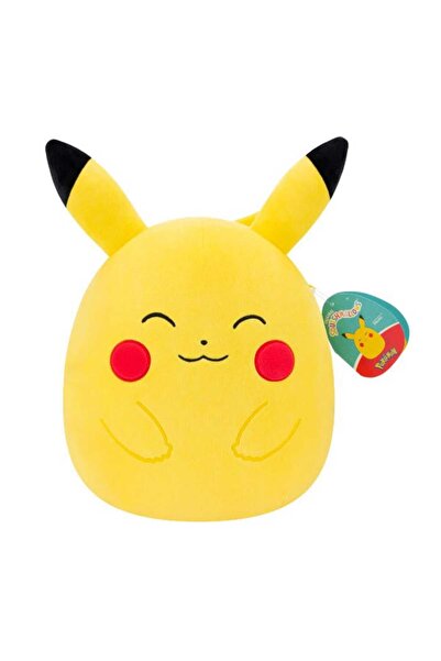 Jazwares Figurina de plus Pikachu 25 cm, Jucarii de plus, Multicolor, Squishm...