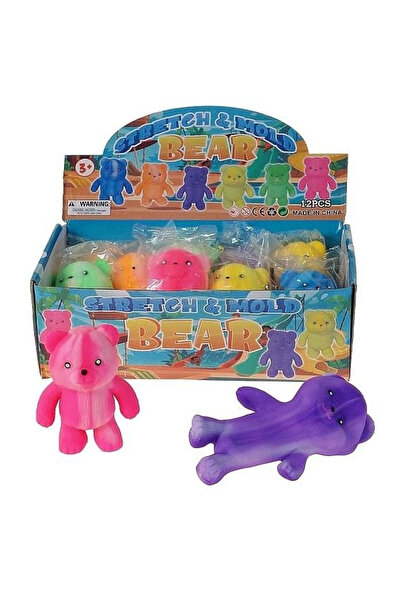 adar Set 12 jucarii de plus multicolor 12x6cm 3+ ani