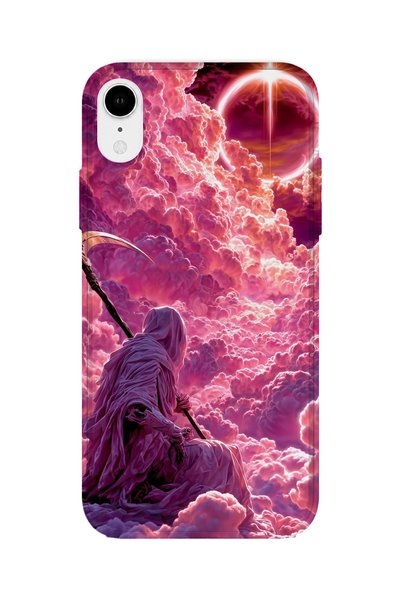 lelia حافظة هاتف شفافة مطبوعة متوافقة مع iPhone XR |   المجموعة: دارك فورس دو...