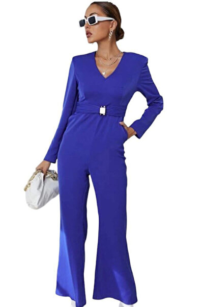 Woman's Fashion Γυναικεία Ολόσωμη Φόρμα Μπλε