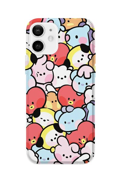 lelia iPhone 12 Compatible Printed Transparent Phone Case |   Collection: Kaw...