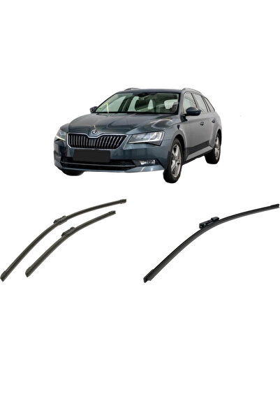 Bosch Σετ 3 υαλοκαθαριστήρων για SKODA SUPERB III Estate (3V5) από το 2015-20...