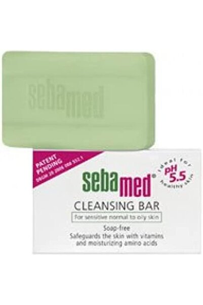 Sebamed Olive Oil Cleansing Soap Bar, 100 G