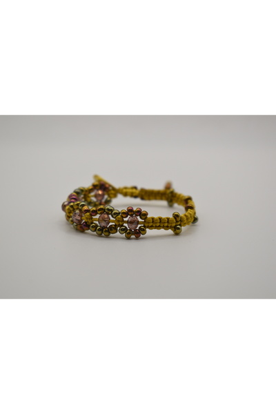 Designed Handmade Amber Blossom