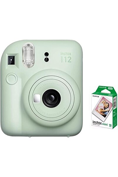 Fujifilm Instax Mini 12 Instant Camera - Mint Green (Saudi Arabia Edition) - ...