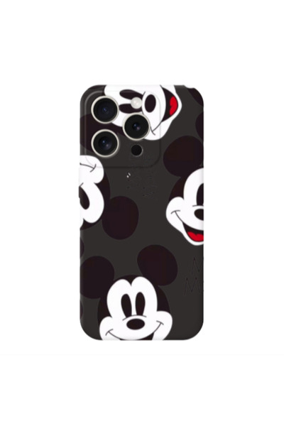 Other Apple Iphone 16 Pro Max Mickey Mouse Black Colored Silicone TPU Θήκη