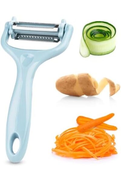 Yıldızan Pazaralanı Store 3-in-1 Potato & Vegetable Peeler – with Stainless S...